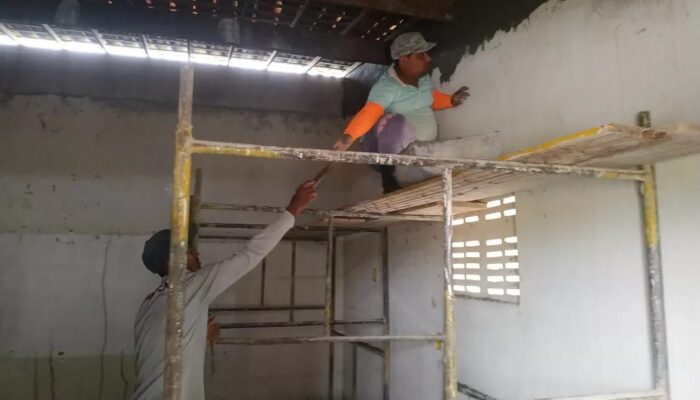 Escola Municipal Luís Sátiro, da Vila Mendes, passa por reforma