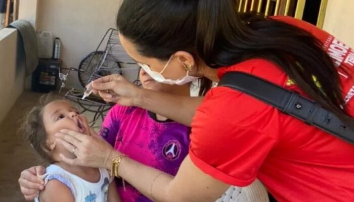 Limoeiro supera meta da Campanha Nacional de Vacinação contra Poliomielite