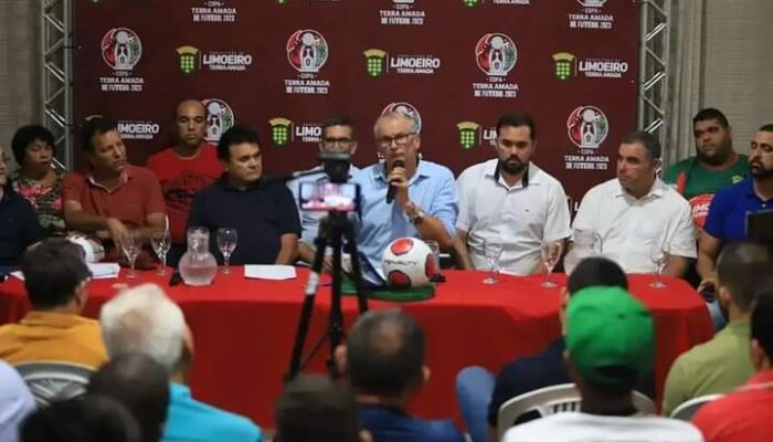 Prefeitura de Limoeiro lança Copa Terra Amada de Futebol