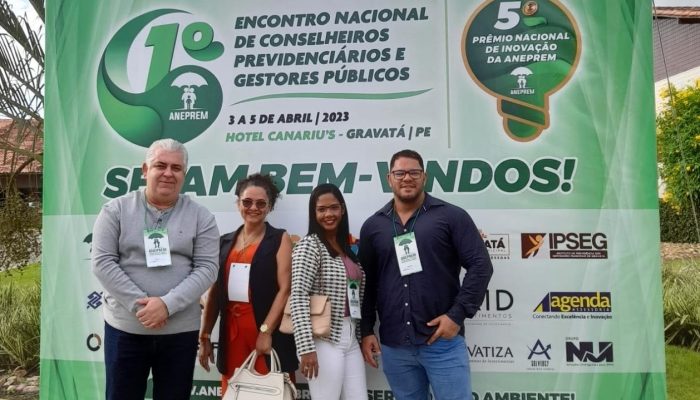 Limoeiro participa do 1º Encontro Nacional de Conselheiros Previdenciários e Gestores Públicos