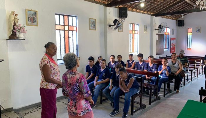 Projeto de Educação Patrimonial é aplicado na Escola Municipal Manoel Marques