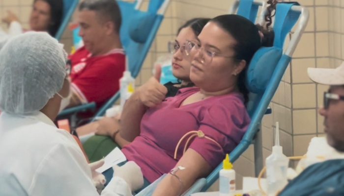 Ginásio de Limoeiro recebe mais uma etapa da Campanha de Doação de Sangue do Hemope